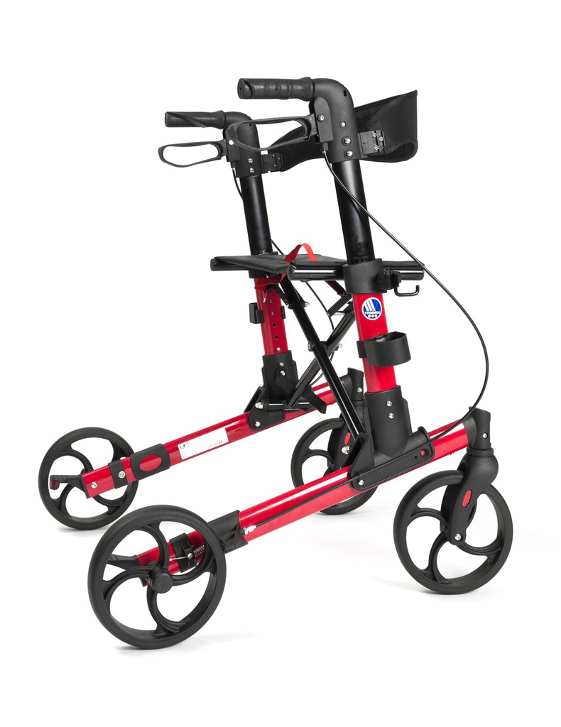 *Quava 4 Wiel Rollator (7,70 kg)