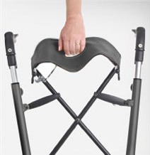 *Let's Go Out 4 wiel rollator (6,2 kg)