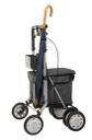 *Lett800 4 wiel rollator (6 kg, 49 cm breed)