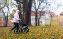 *Trionic Walker 4 wiel rollator, geschikt voor oneffen terrein