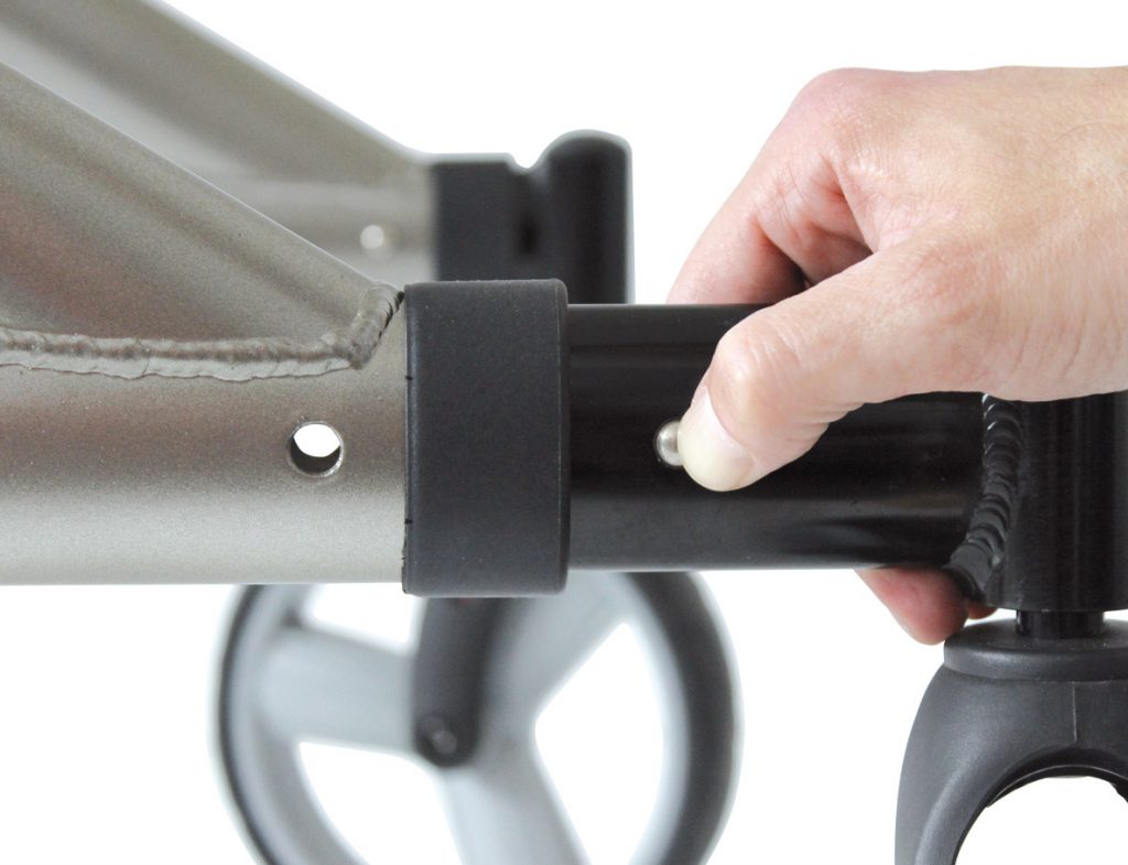 *4 wiel rollator Capero (5,8 kg)