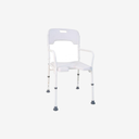 *Douchestoel met armleuningen, regelbare hoogte