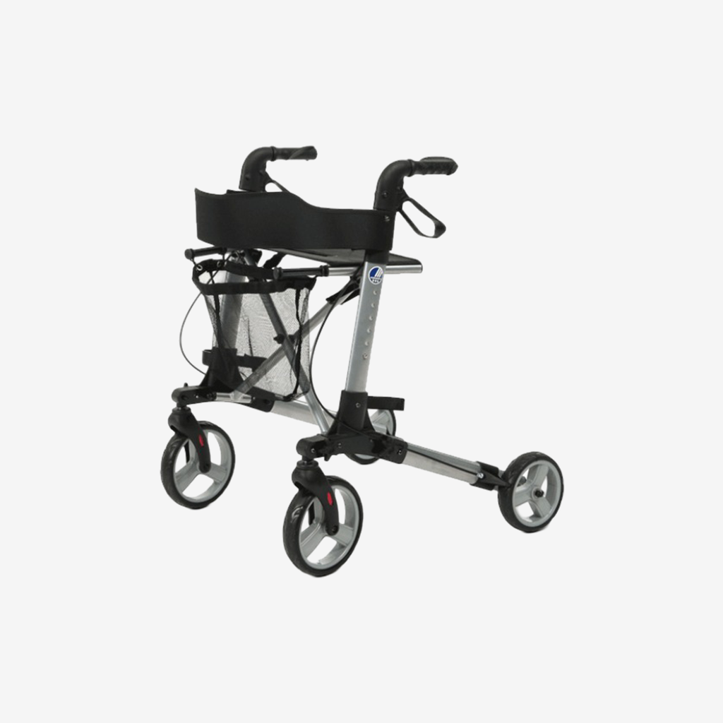 *Déambulateur Quadri Light 4 roues (7,25 kg)