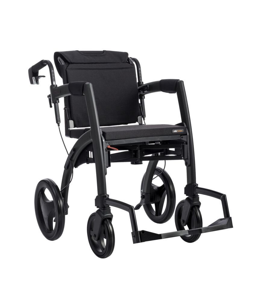 *Rollz Motion 2 in 1 rollator en rolstoel