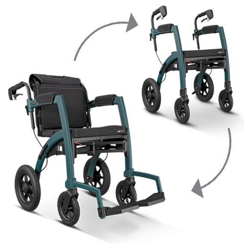 *Rollz Motion Performance - Comfort rollator en rolstoel in één