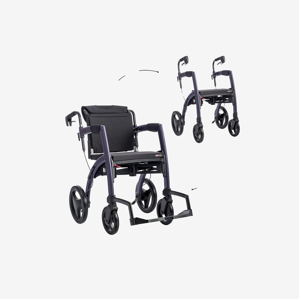 *Rollz Motion Performance - Comfort rollator en rolstoel in één