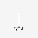 IV pole on wheels