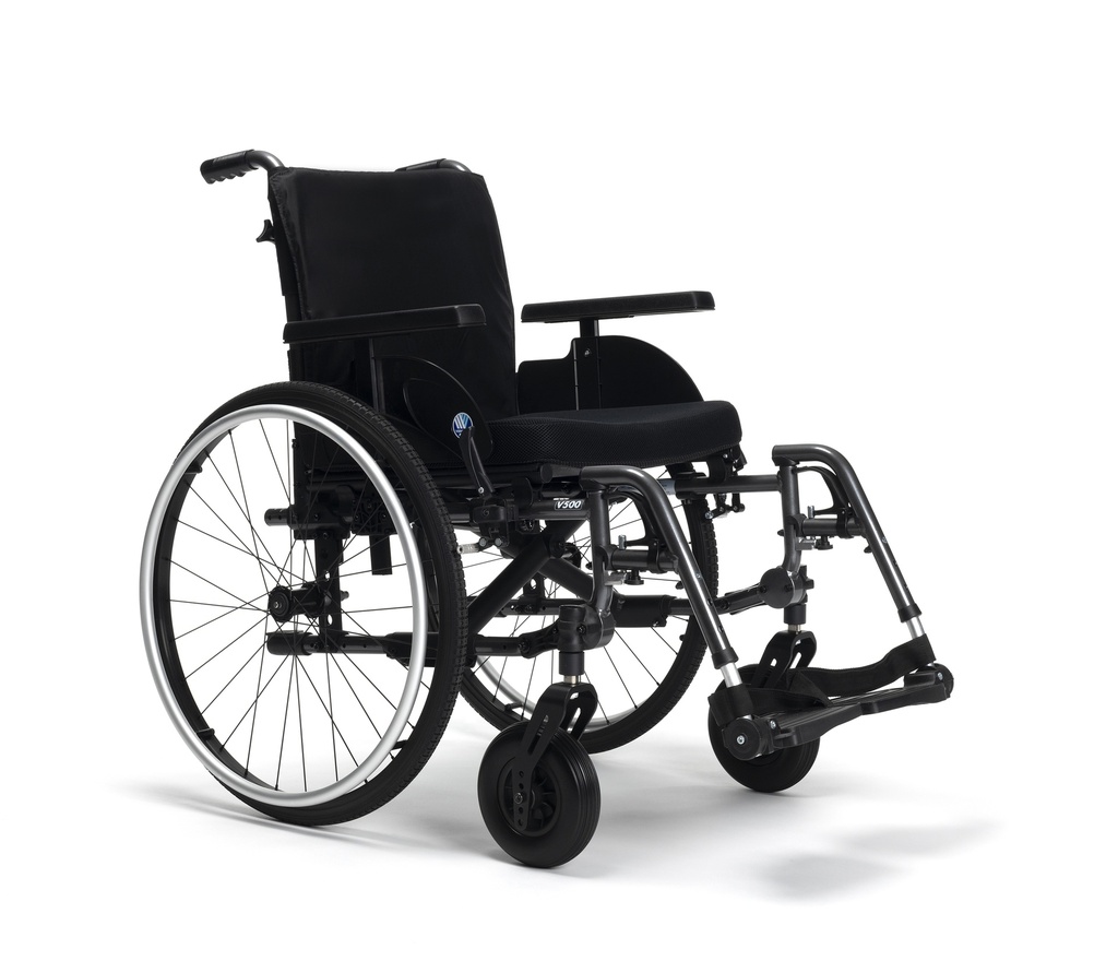 Lichtgewicht rolstoel V500 Light met voetsteunen
