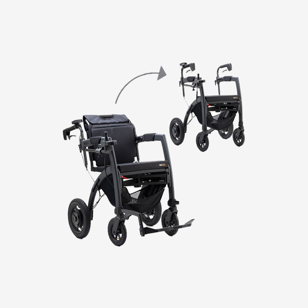 *Rollz Motion Electric - Déambulateur/fauteuil roulant 3 en 1