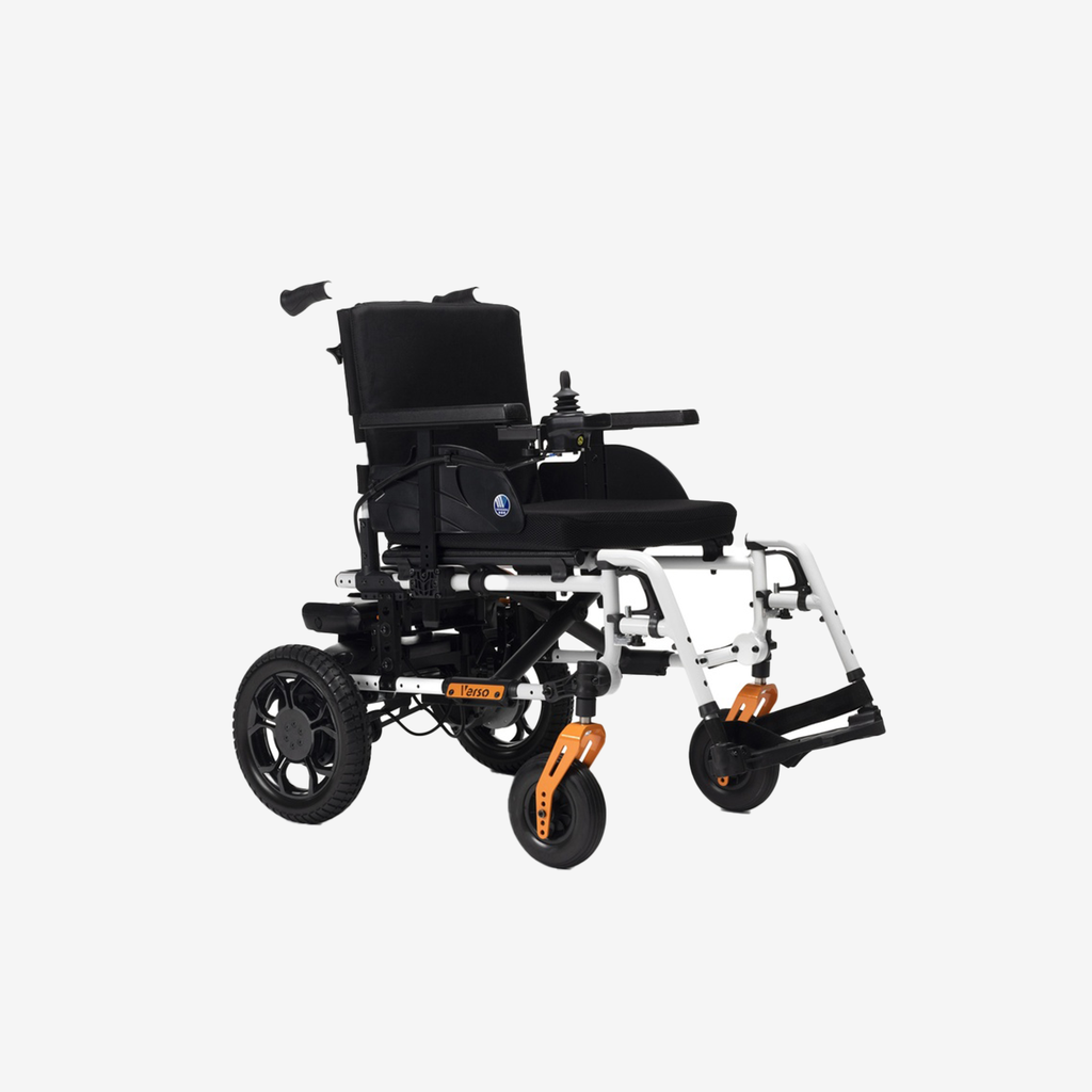 Fauteuil roulant électrique Verso avec repose-jambes