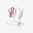 Passive electric patient lift on wheels