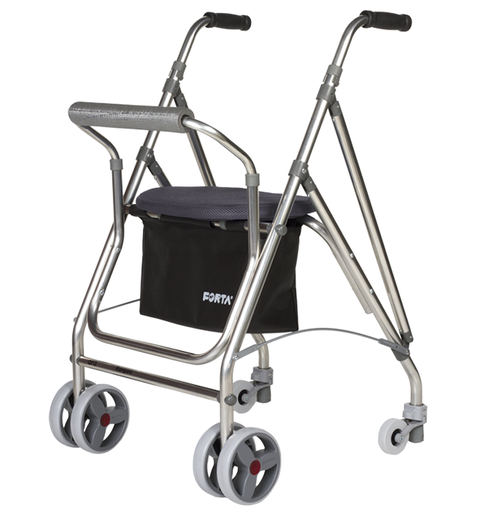 [VK-MOB-062] *Ultra licht 2 wiel looprek ARA-C met zwenkwielen vooraan (3,34 kg)